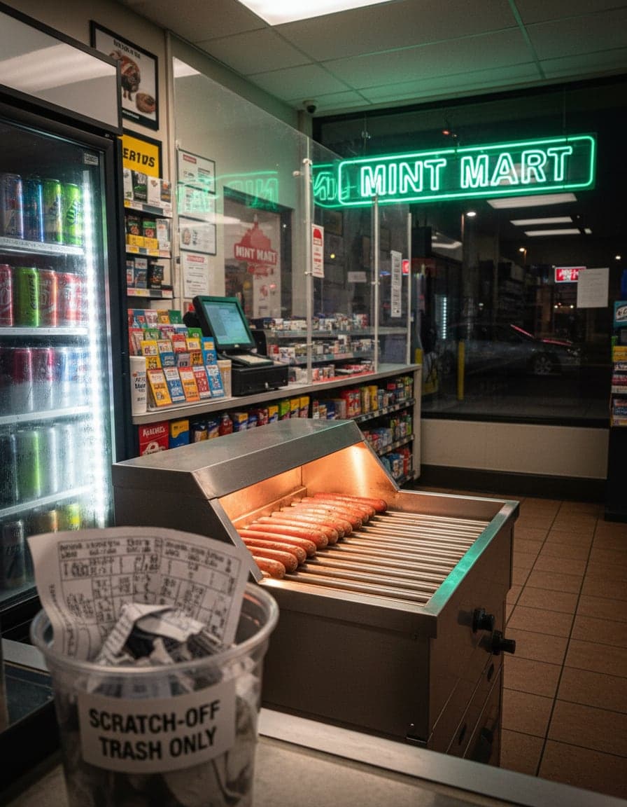 Close-up: Shopping at Mint Mart at Mint Mart.