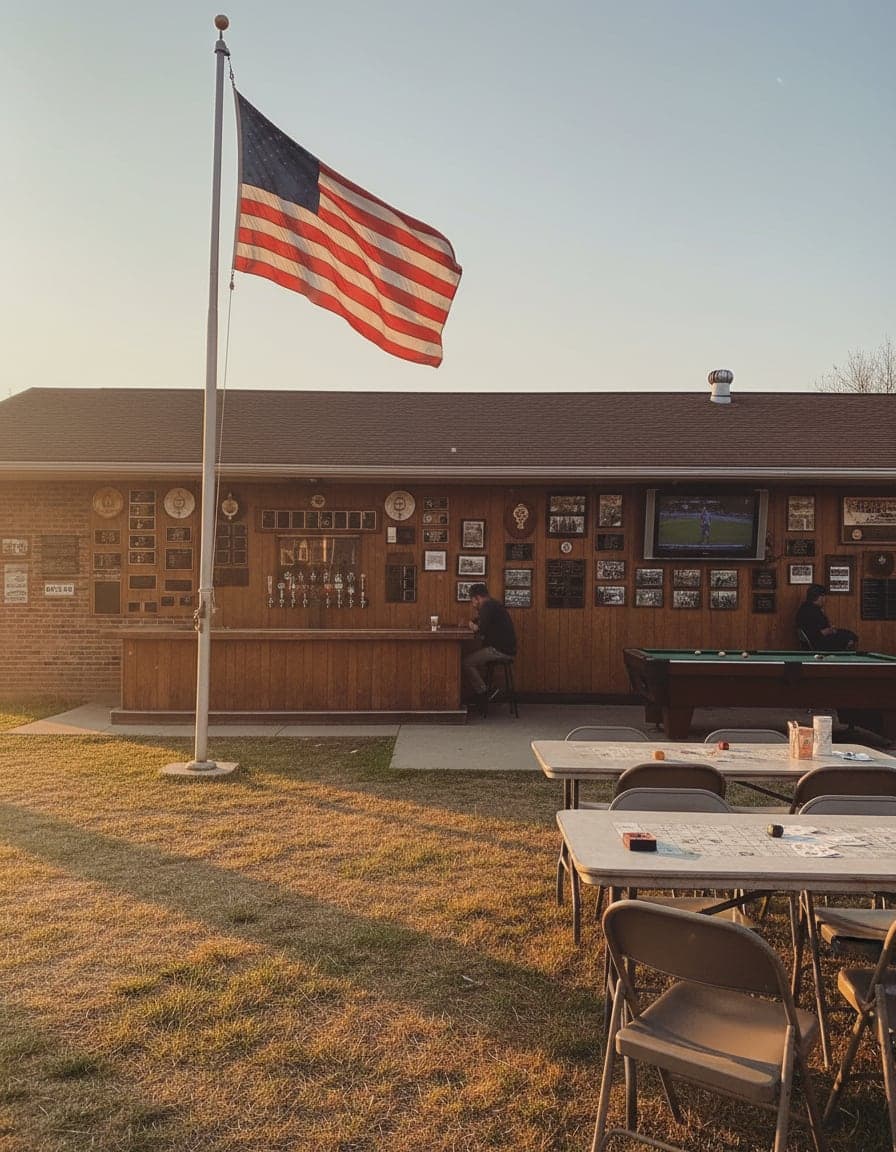The view at VFW Post 1776.