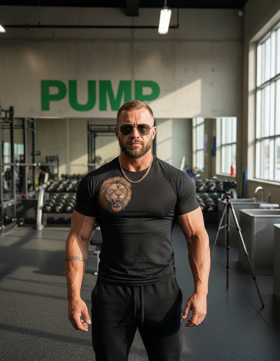Candid photo of Brent Kowalski at Pump Fitness.